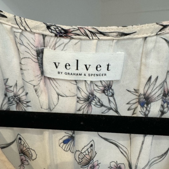 Velvet Brand light floral summer dress. - Picture 3 of 4
